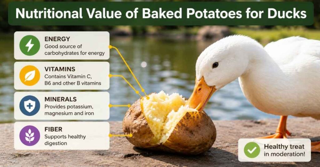 Can Ducks Eat Baked Potatoes?