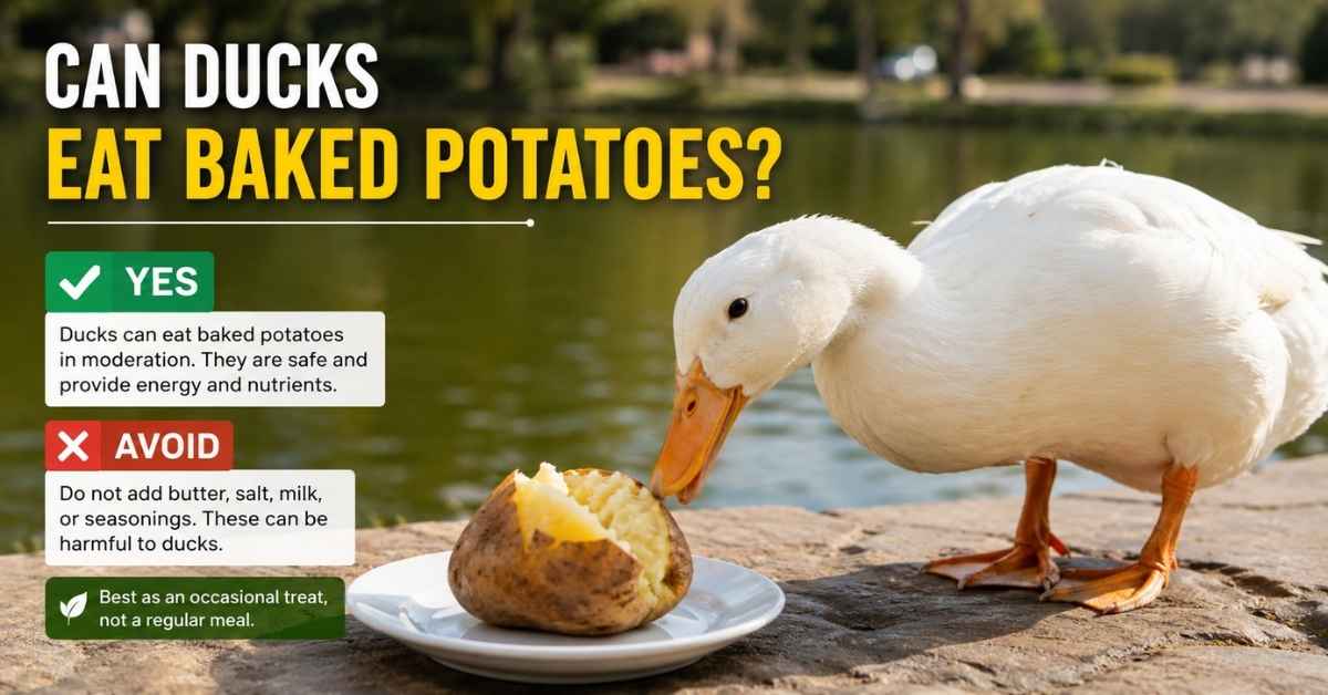 Can Ducks Eat Baked Potatoes?