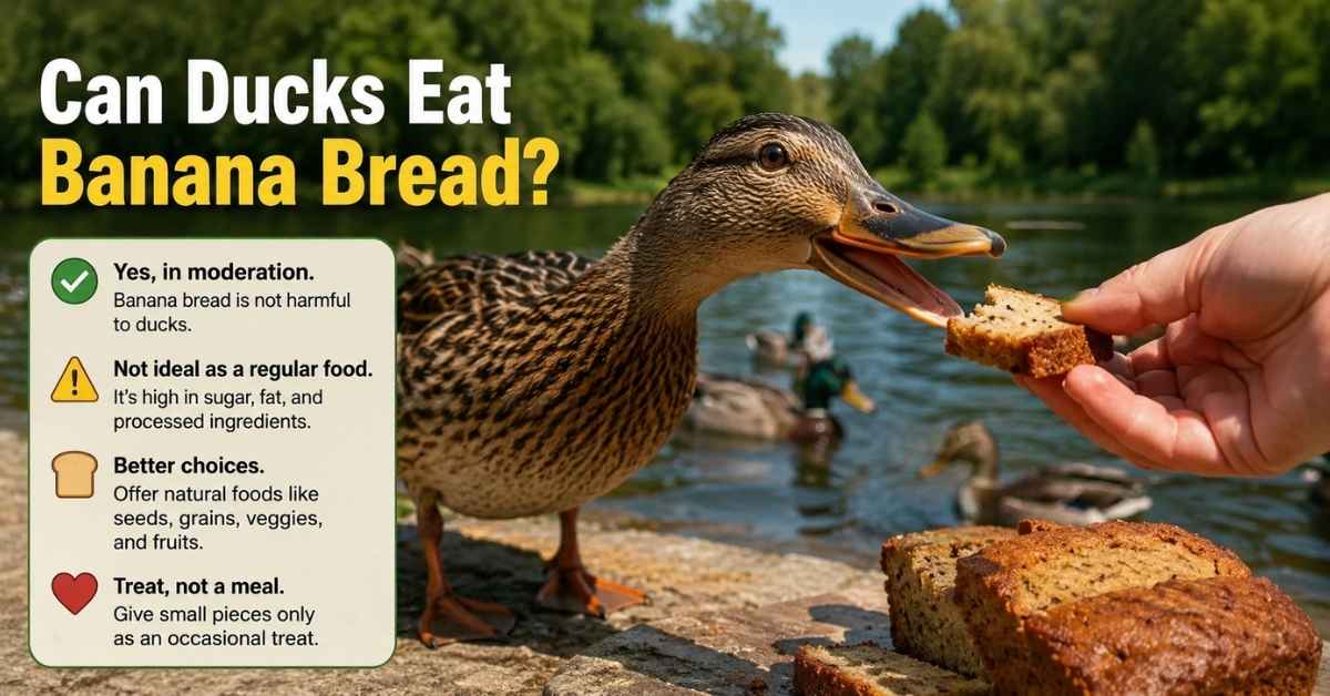 Can Ducks Eat Banana Bread?
