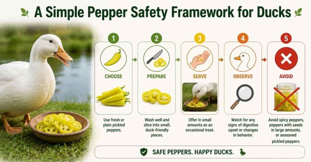 Can Ducks Eat Banana Peppers?