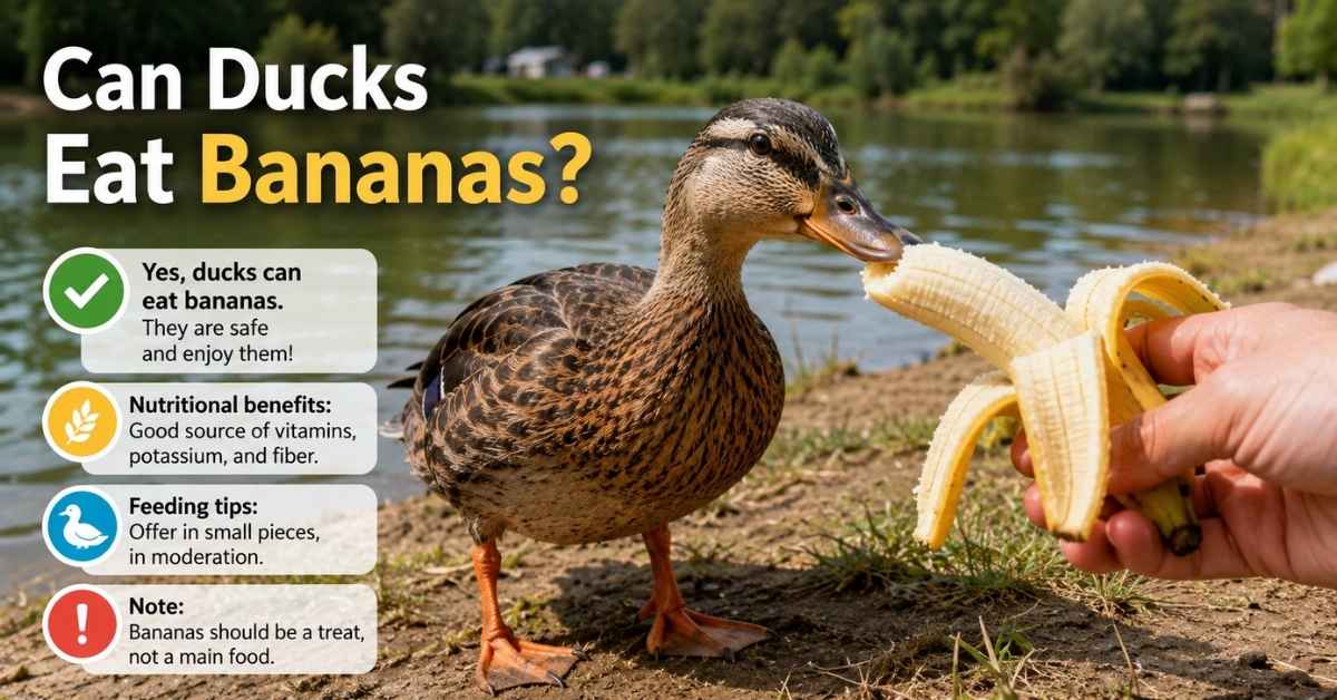 Can Ducks Eat Bananas?