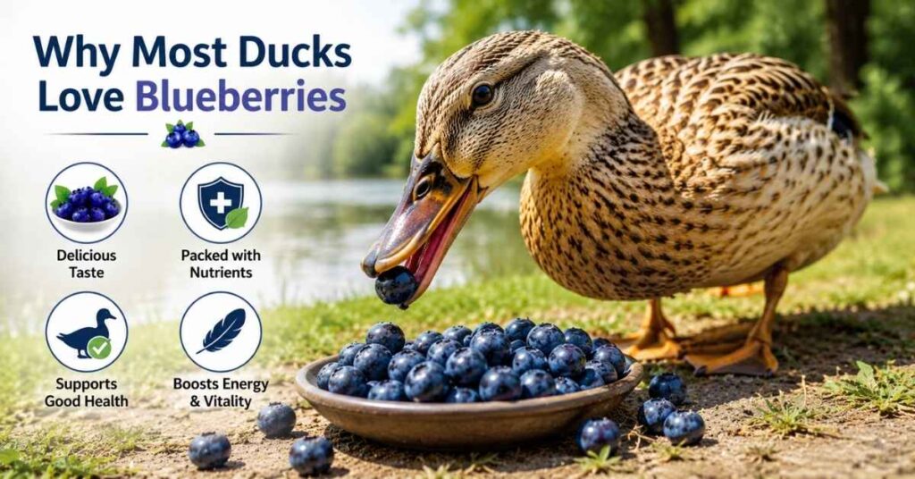 Can Ducks Eat Blueberries?