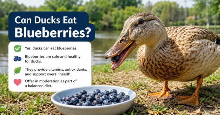 Can Ducks Eat Blueberries?