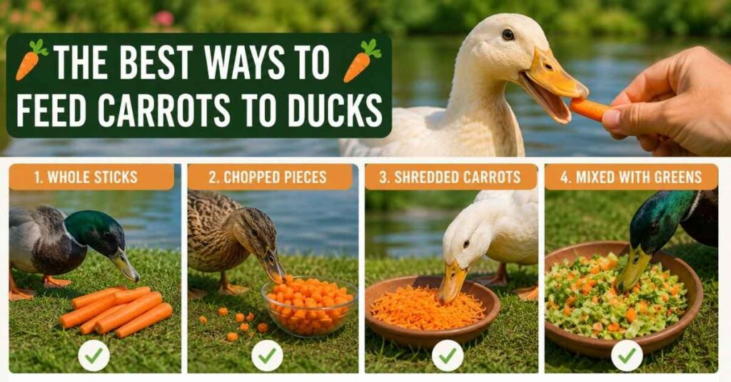 Can Ducks Eat Carrots?