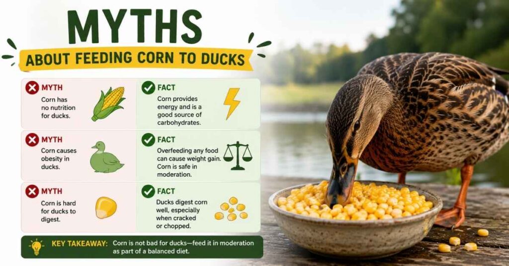 Can Ducks Eat Corn on the Cob?