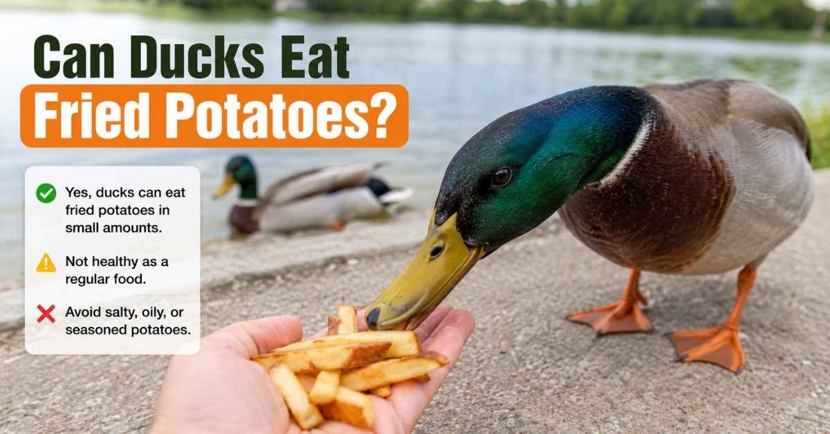 Can Ducks Eat Fried Potatoes?