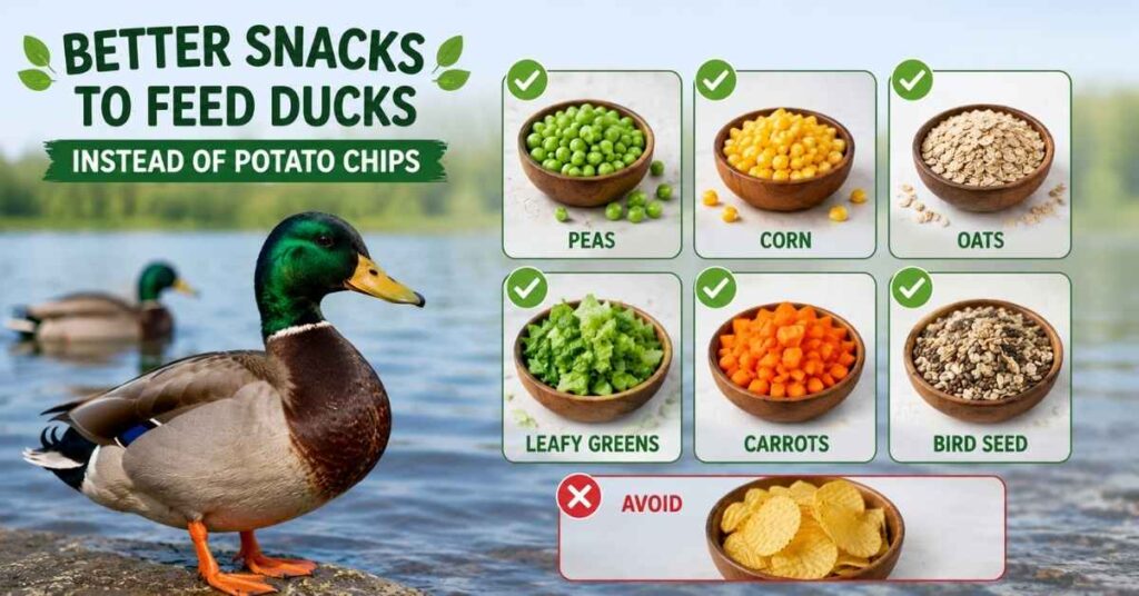 Can Ducks Eat Potato Chips?
