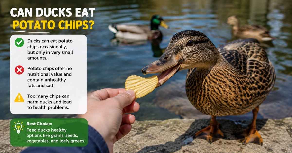 Can Ducks Eat Potato Chips?