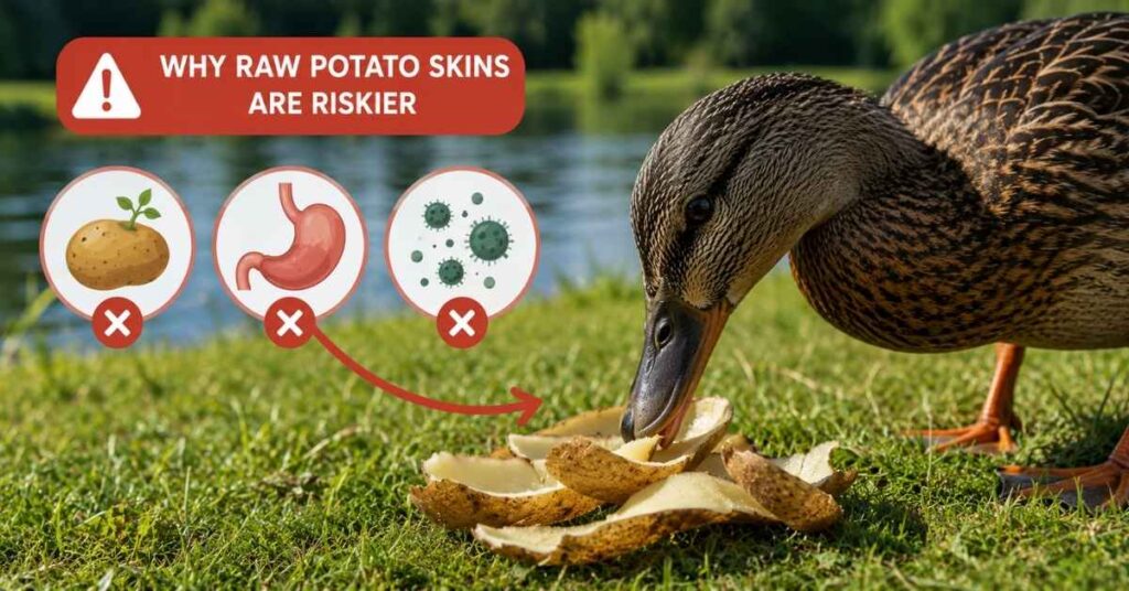 Can Ducks Eat Potato Skins?