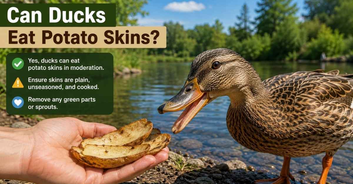Can Ducks Eat Potato Skins?