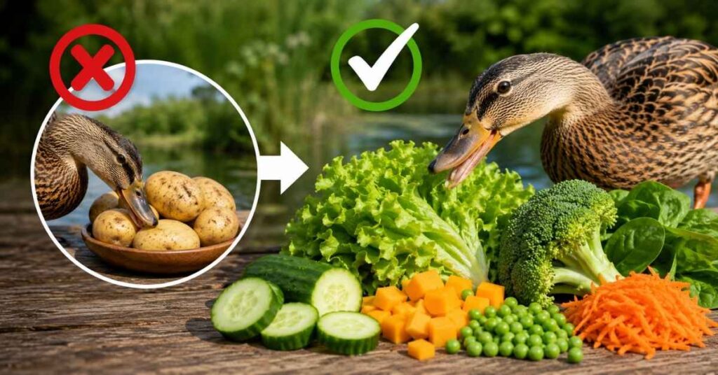 Can Ducks Eat Potatoes?