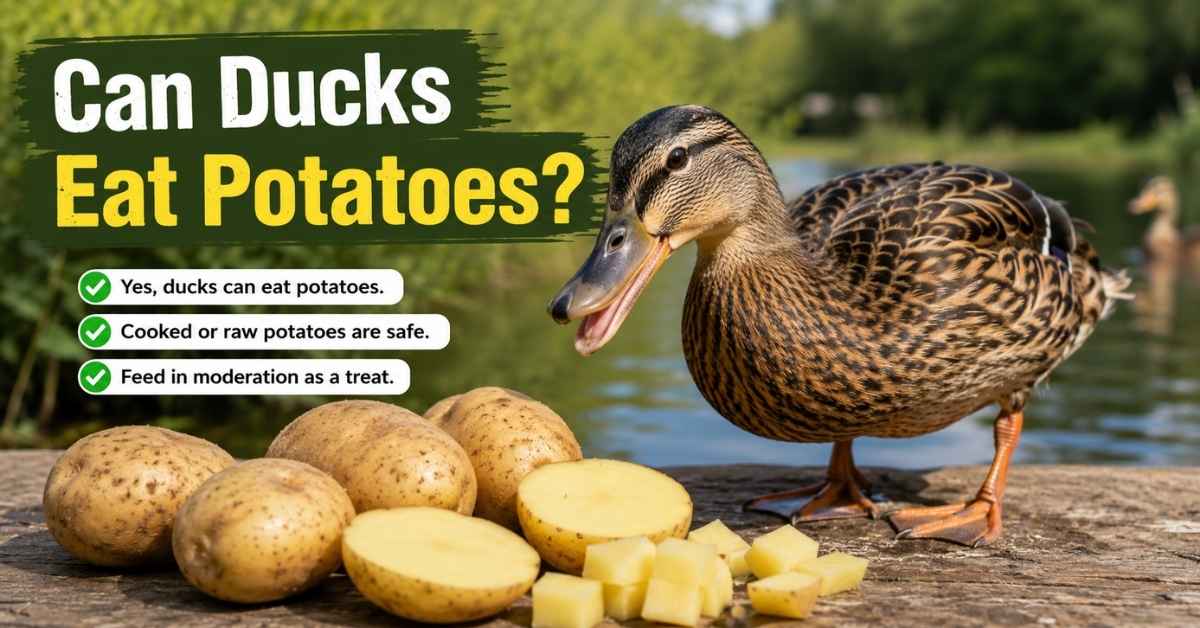 Can Ducks Eat Potatoes?