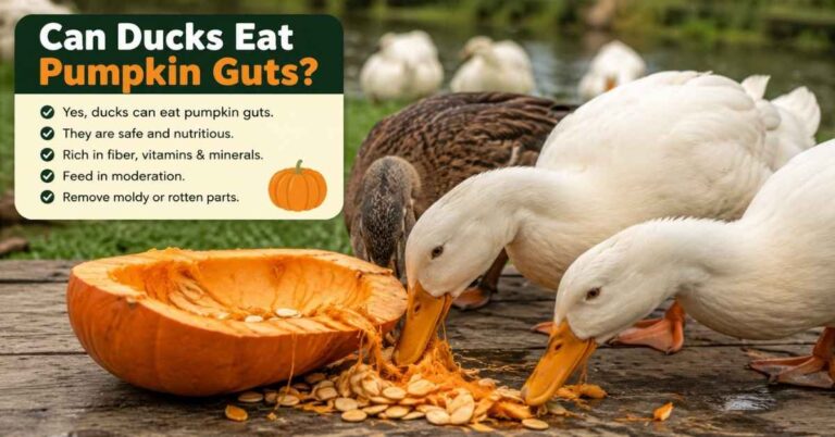 Can Ducks Eat Pumpkin Guts?