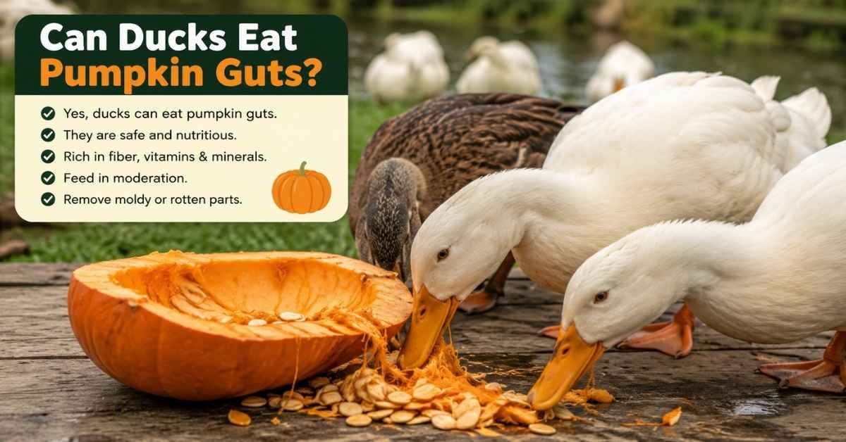 Can Ducks Eat Pumpkin Guts?