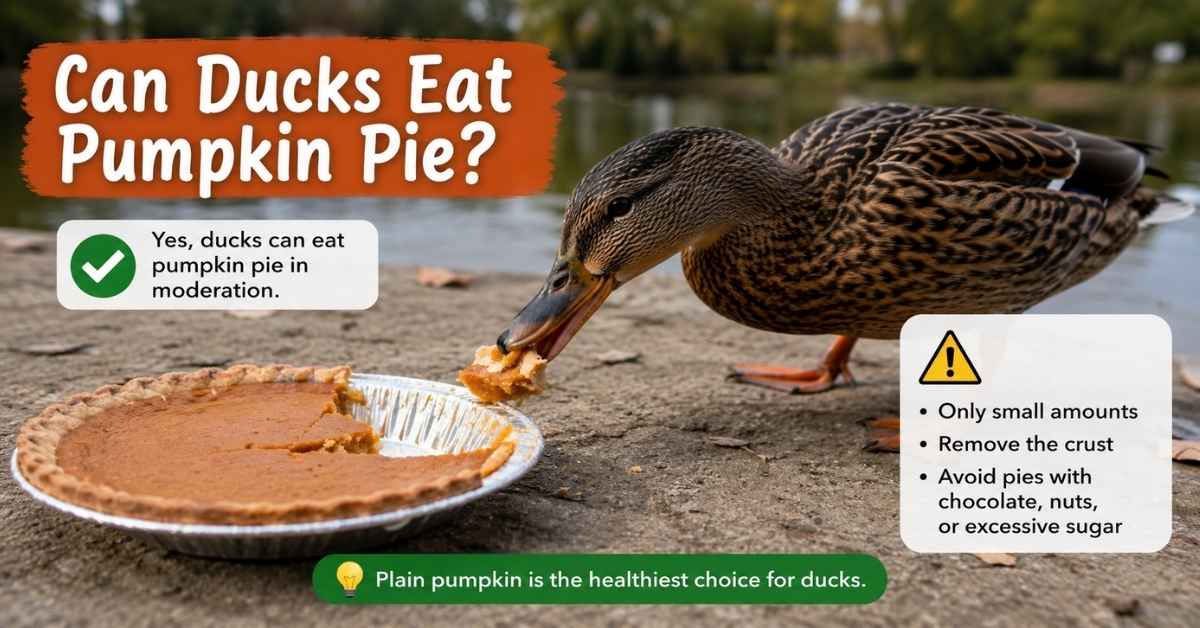 Can Ducks Eat Pumpkin Pie?
