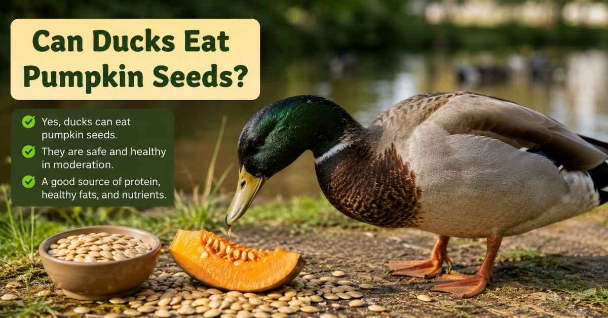Can Ducks Eat Pumpkin Seeds?