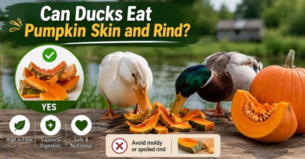 Can Ducks Eat Raw Pumpkin?