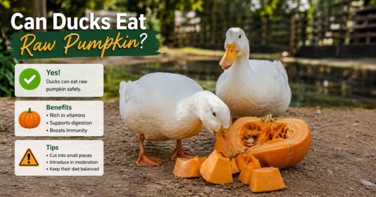Can Ducks Eat Raw Pumpkin?
