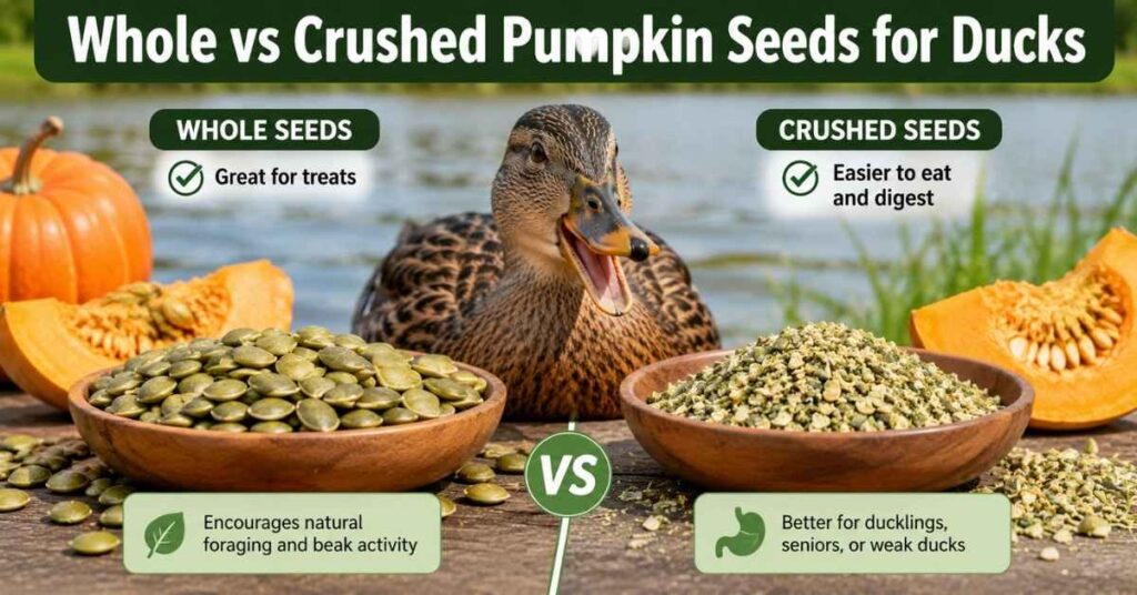 Can Ducks Eat Raw Pumpkin Seeds?