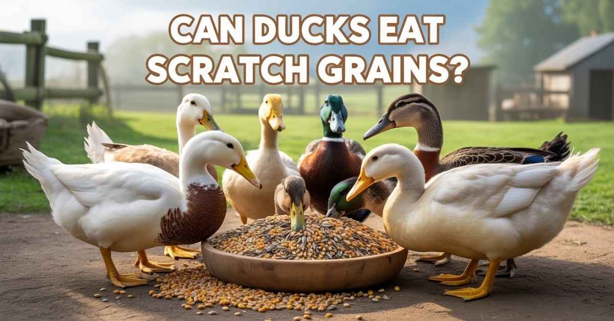 Can Ducks Eat Scratch Grains
