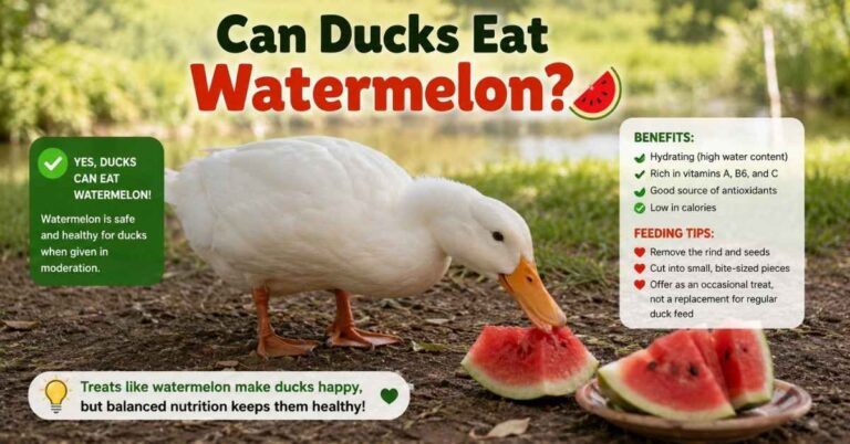 Can Ducks Eat Watermelon?