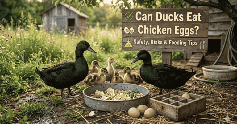 Can Ducks Eat Chicken Eggs