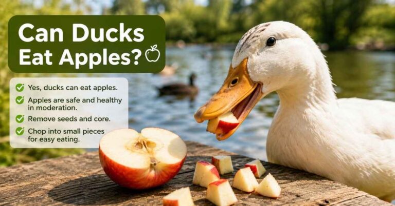 Can Ducks Eat Apples?
