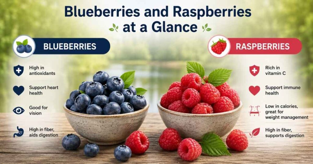 Can Ducks Eat Blueberries and Raspberries?