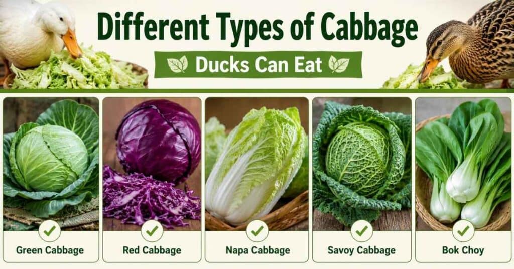 Can Ducks Eat Cabbage?