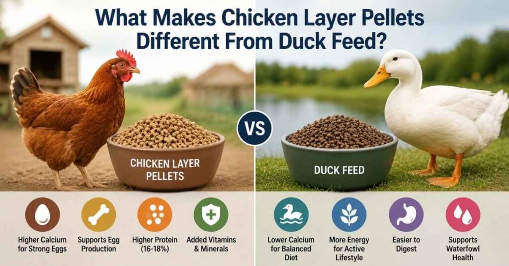 Can Ducks Eat Chicken Layer Pellets?