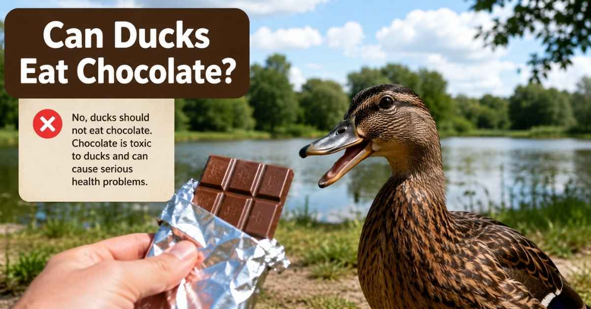 Can Ducks Eat Chocolate?