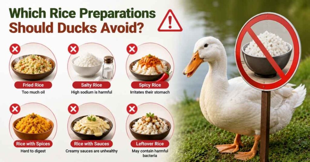 Can Ducks Eat Cooked Rice?