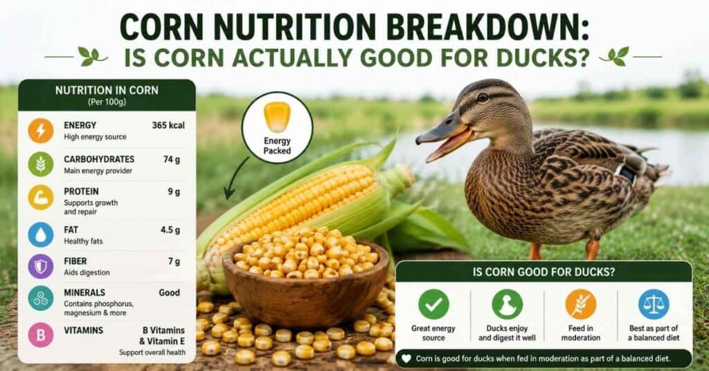 Can Ducks Eat Corn?