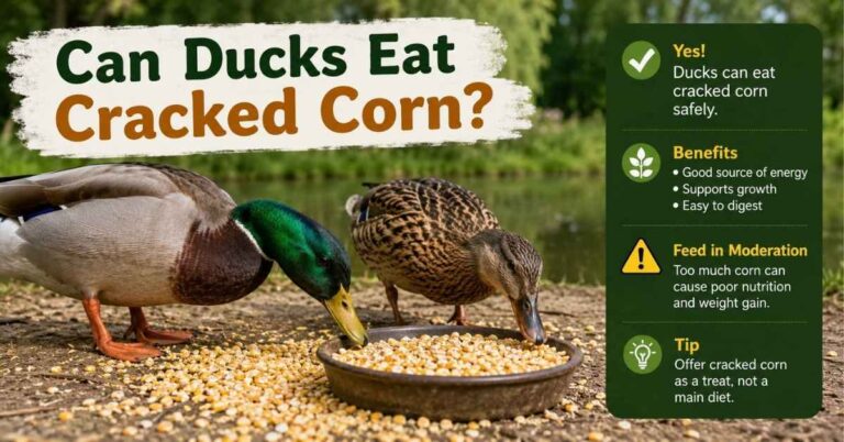 Can Ducks Eat Cracked Corn?