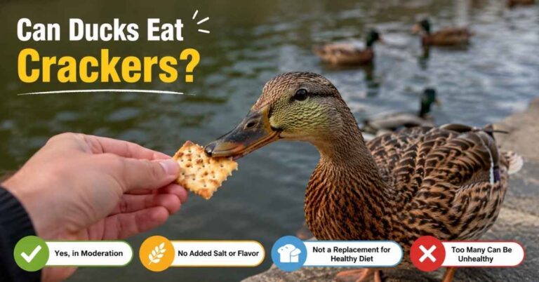 Can Ducks Eat Crackers?
