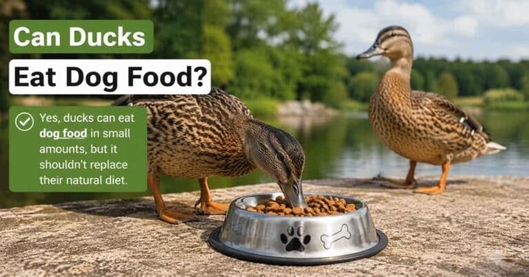 Can Ducks Eat Dog Food?