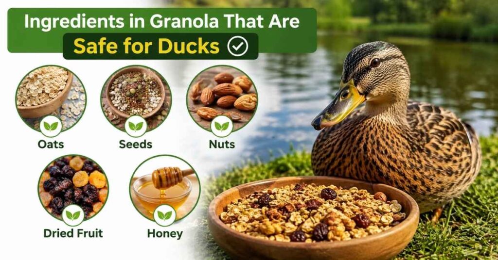 Can Ducks Eat Granola?