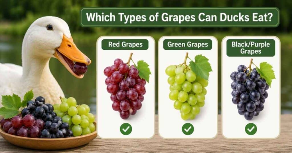 Can Ducks Eat Grapes?
