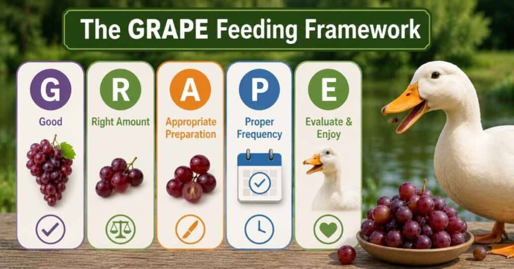 Can Ducks Eat Grapes?