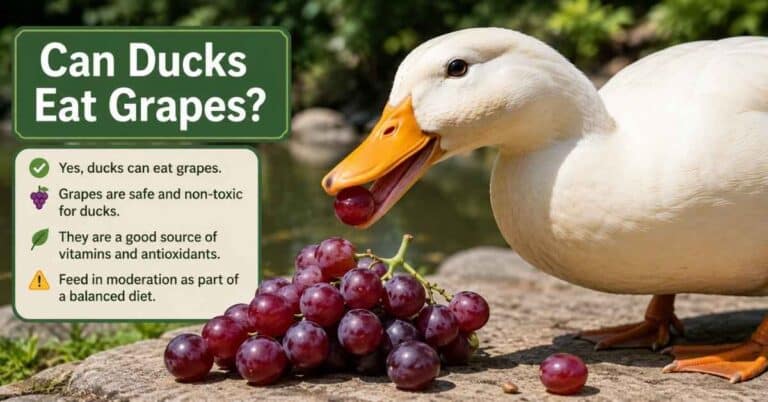 Can Ducks Eat Grapes?