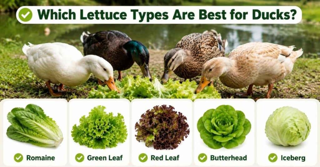Can Ducks Eat Lettuce?