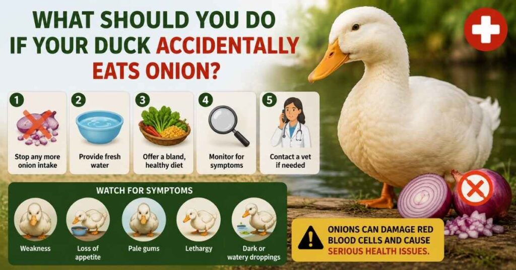 Can Ducks Eat Onions?