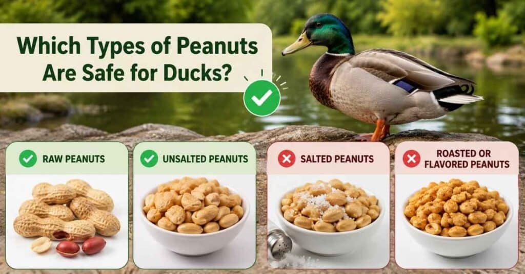Can Ducks Eat Peanuts?