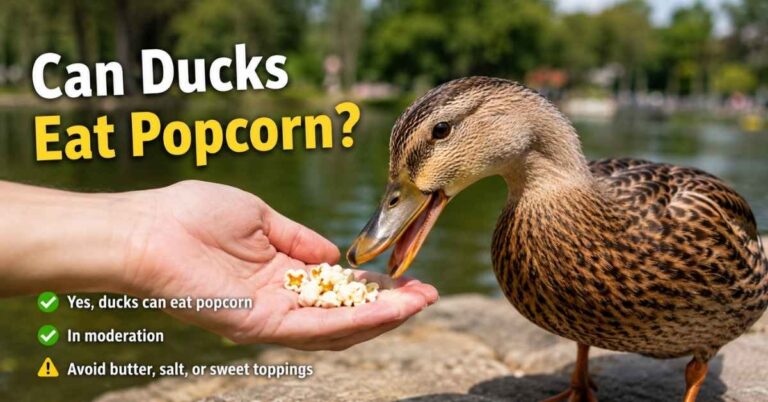 Can Ducks Eat Popcorn?