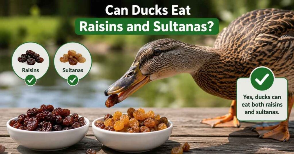 Can Ducks Eat Raisins?