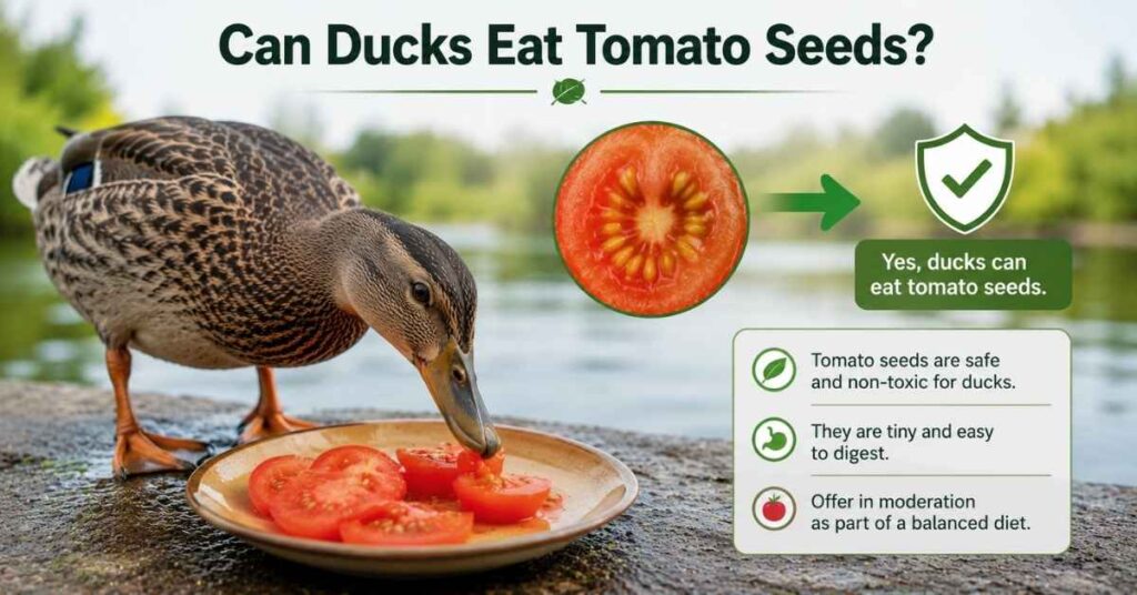 Can Ducks Eat Tomatoes?