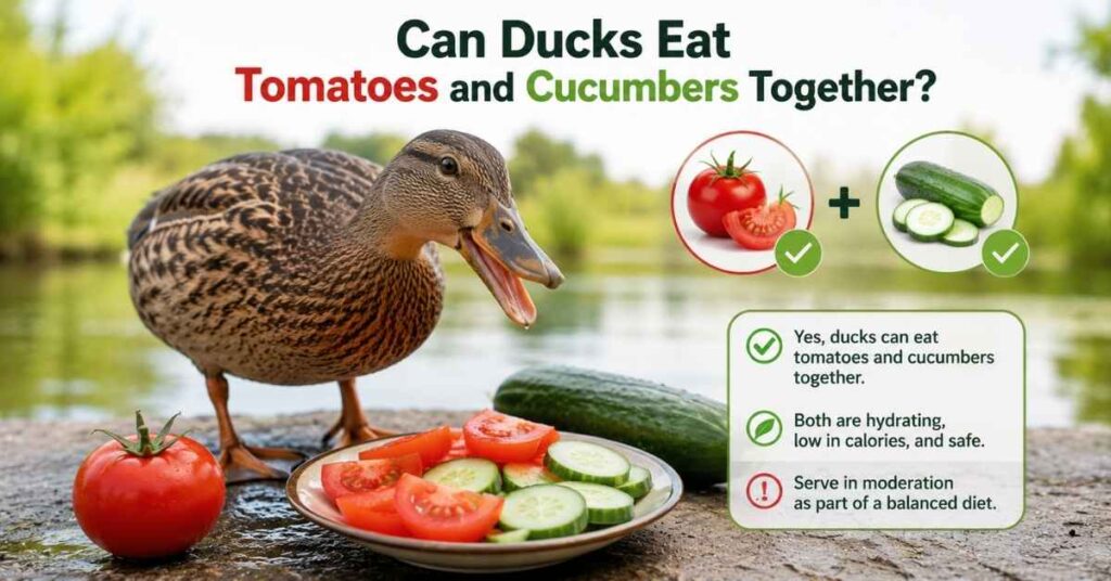 Can Ducks Eat Tomatoes?