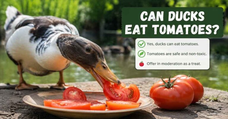 Can Ducks Eat Tomatoes?