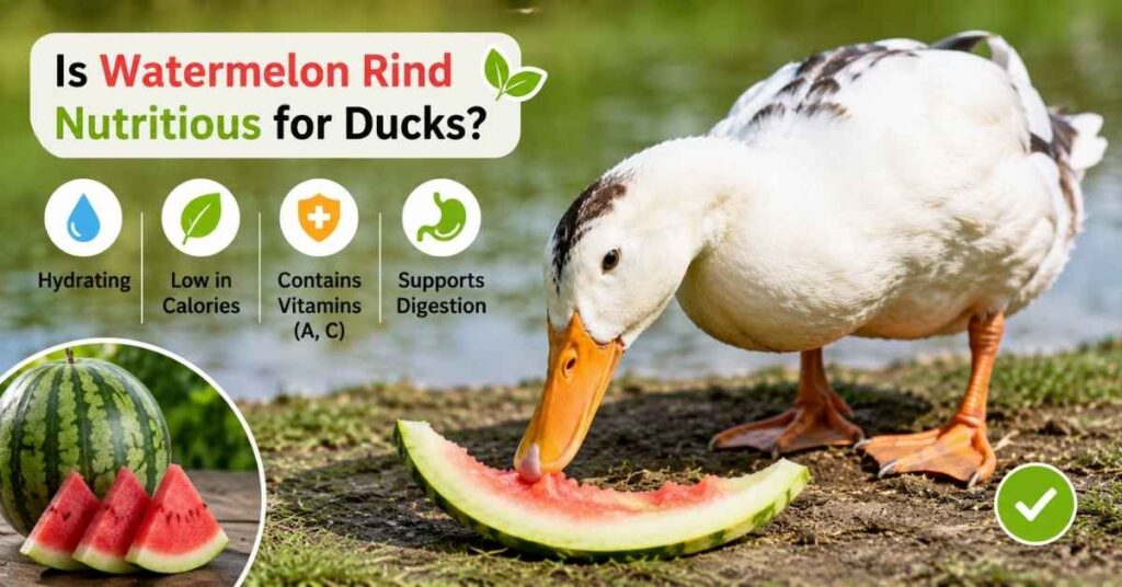 Can Ducks Eat Watermelon Rind?