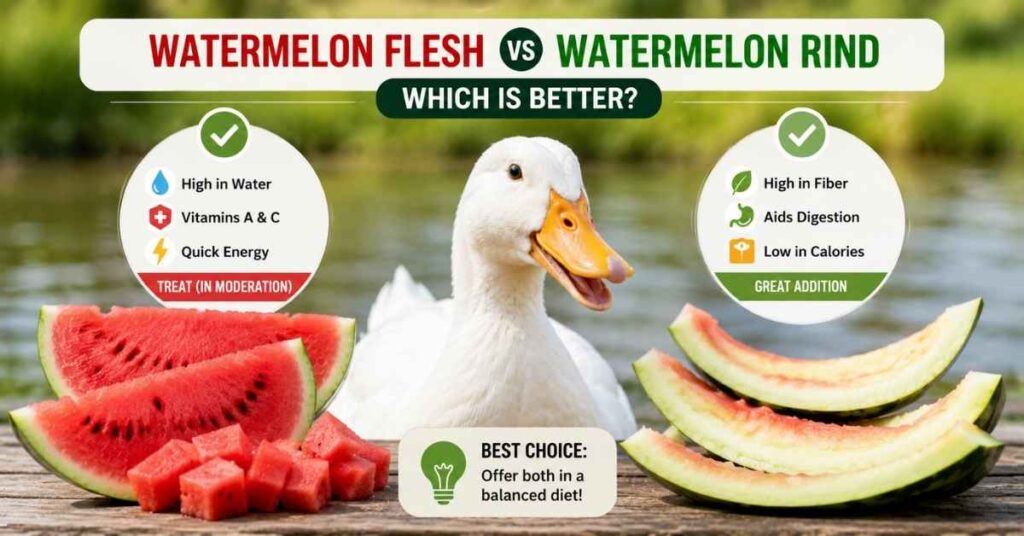 Can Ducks Eat Watermelon Rind?